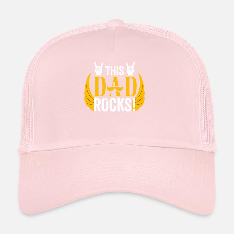 THIS DAD ROCKS Trucker Cap