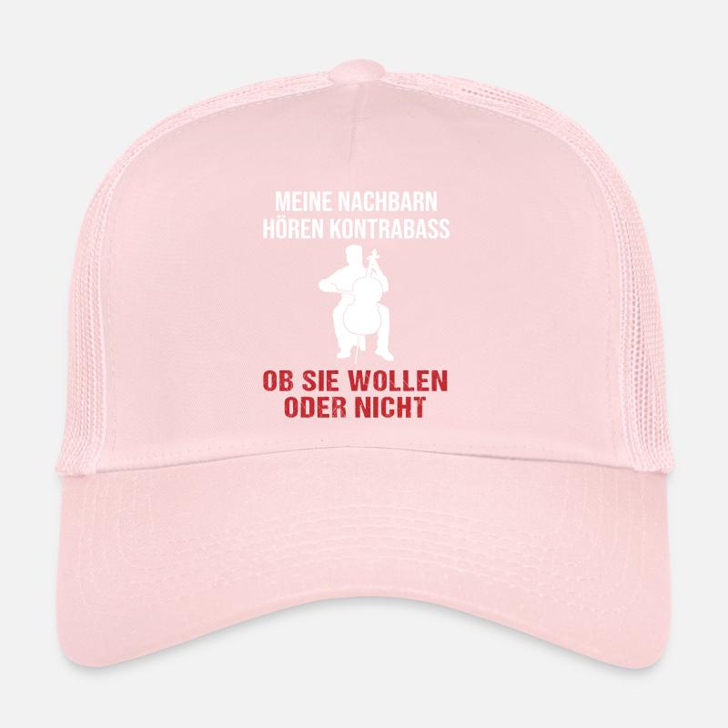 Concert de basse de quartier garanti Casquette trucker 