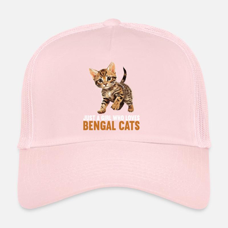 Bengal Cat Bengalkatze Trucker Cap