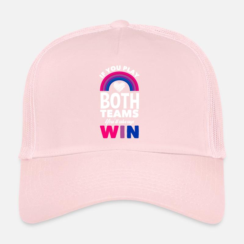 Bisexuell Stolz Regenbogen Trucker Cap