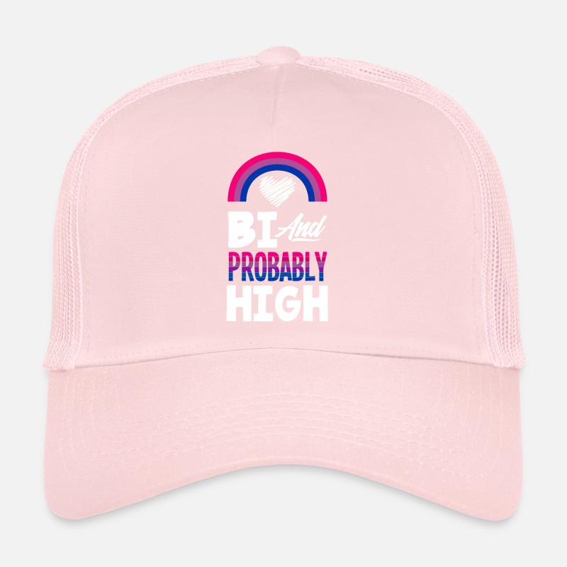 Bisexual Cannabis Trucker Cap