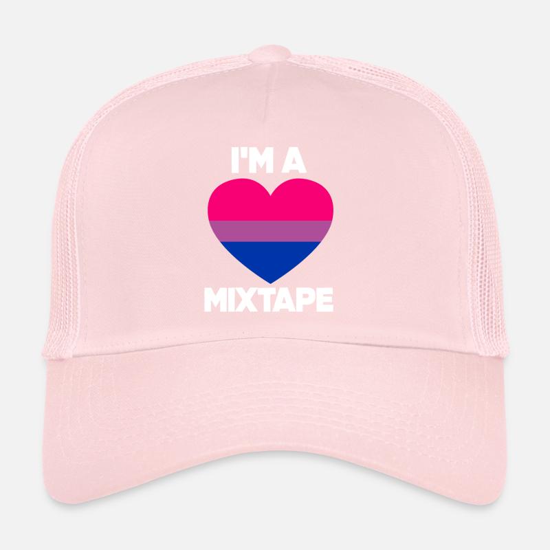 Bisexuell Herz Mixtape Trucker Cap