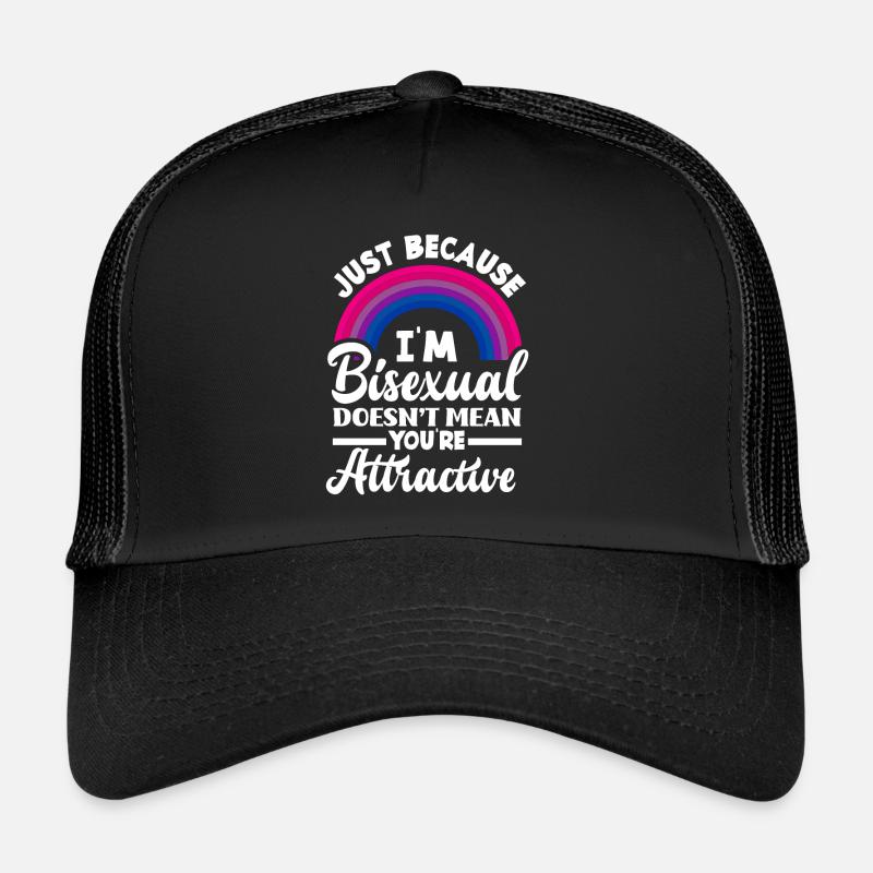Bisexuell Attraktiv Regenbogen Trucker Cap