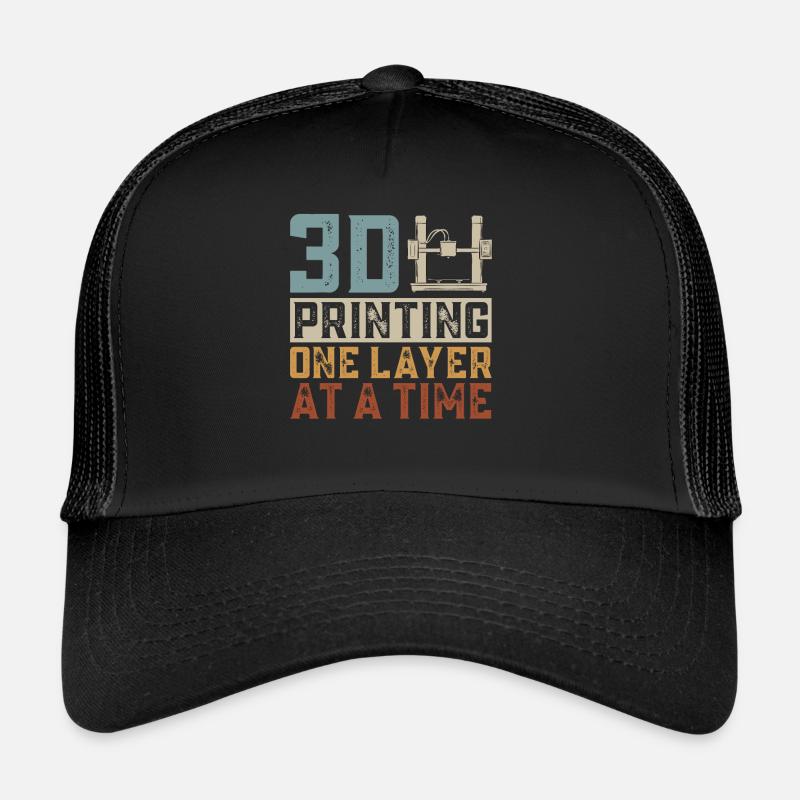 Imprimante 3D Impression 3D Casquette trucker 