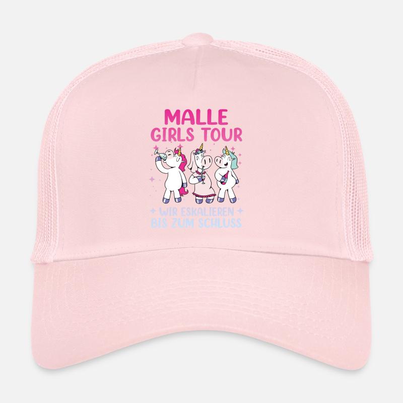 Visite des filles de Malle Casquette trucker 