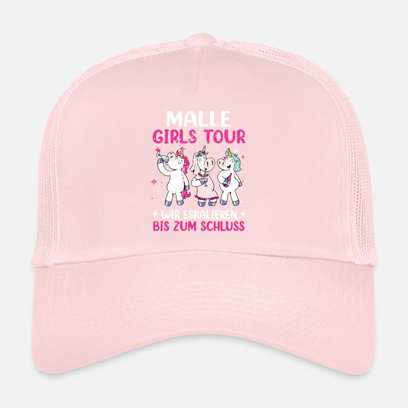 Visite des filles de Malle Casquette trucker 
