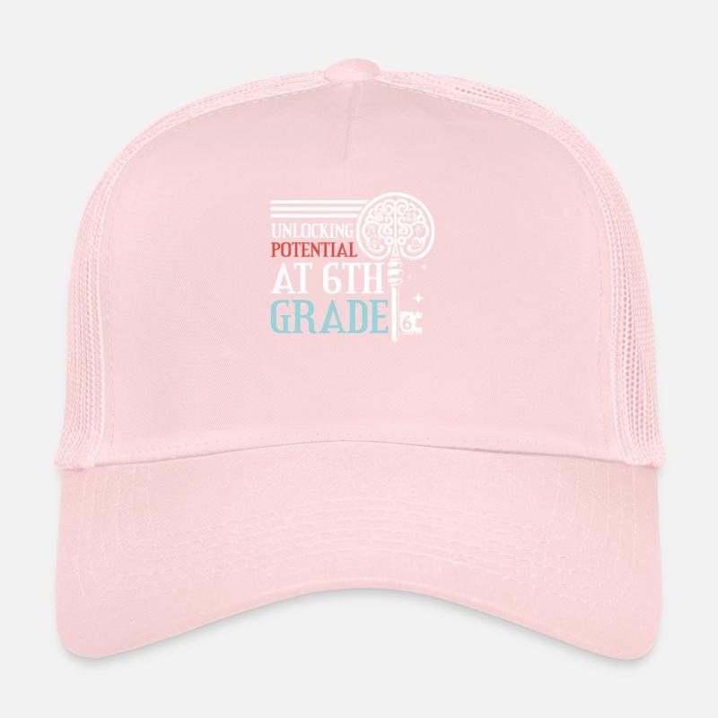 6th Grade Teacher Sixth Grade Educator Teaching Trucker Cap