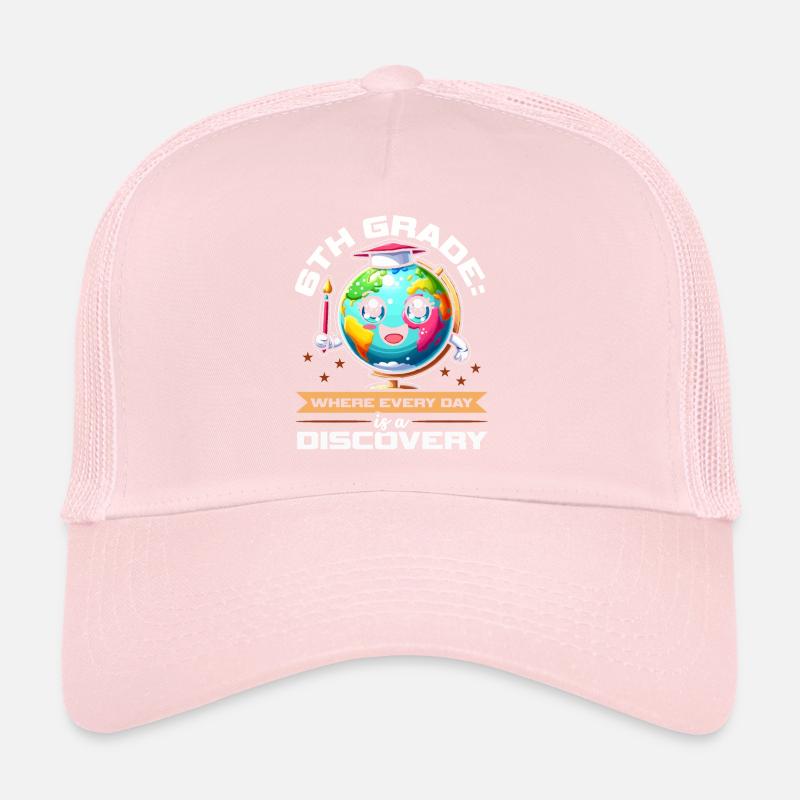 6th Grade Teacher Sixth Grade Educator Teaching Trucker Cap