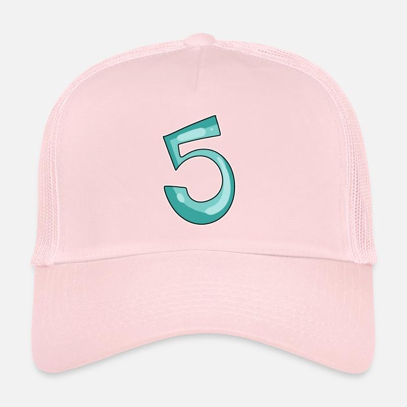 5 nummer Trucker Cap