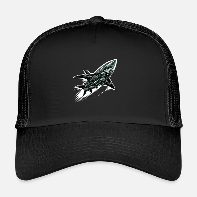 Robot requin Casquette trucker 