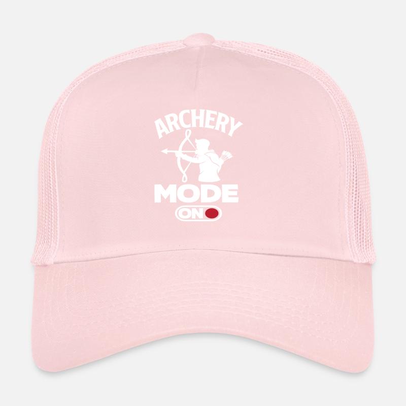 Bogen Bogenschießen Sportler Hobby Trucker Cap