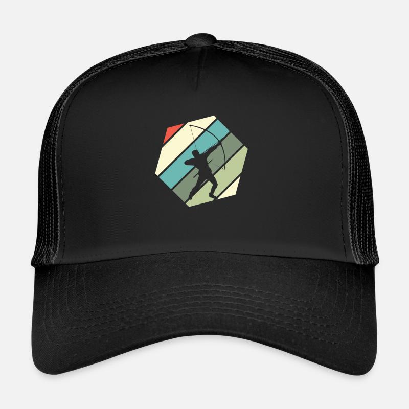 Retro Bogenschütze Bogenschießen Trucker Cap