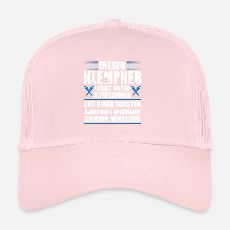 Klempner Beruf Sanitär Geschenk Trucker Cap