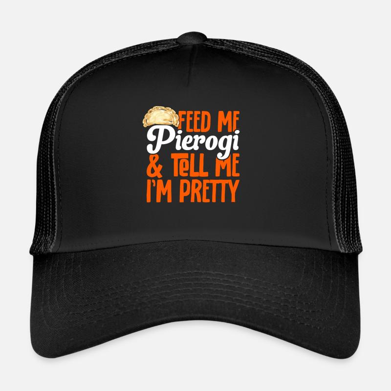 Pierogi polonais Casquette trucker 