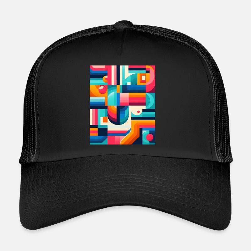 Fractal Symphony - Womens Boxy Tee Design.. Rêve Casquette trucker 