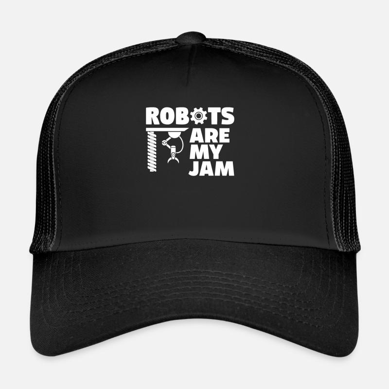 Robotics Robot Programmer Trucker Cap