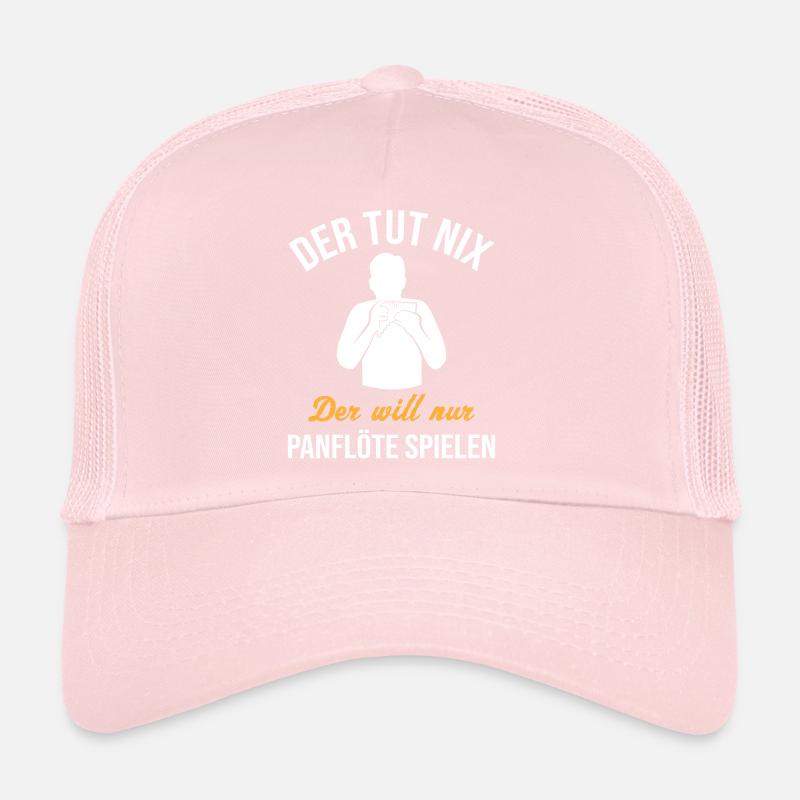 Flûte de Pan inoffensive Virtuose Fun Casquette trucker 