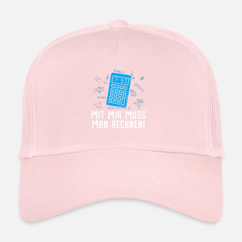 Math mathematics teacher calculator Trucker Cap