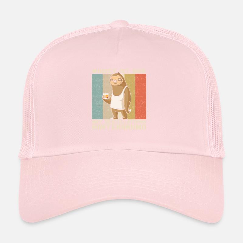 Whiskey Is Beer With Distillation Background Trucker Cap