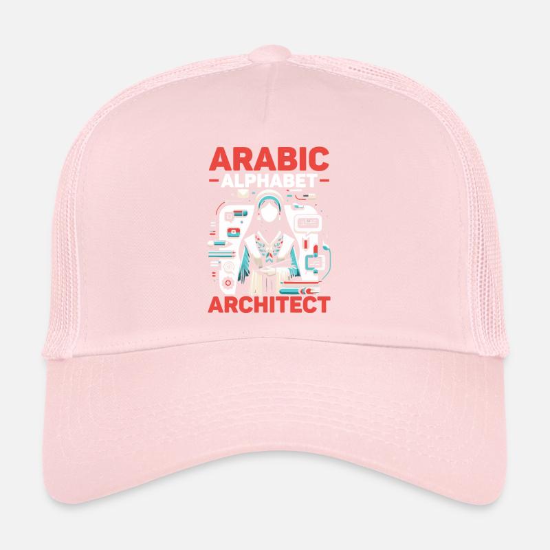 Arabic Language Teacher Profession Arabic Alphabet Trucker Cap