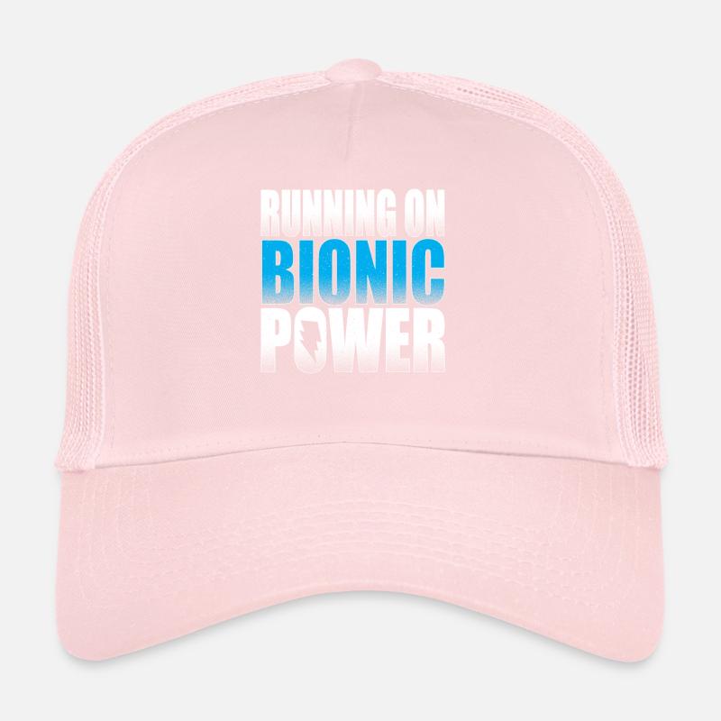 Courir sur Bionic Rehab Custom Parts Bionic Knee Casquette trucker 