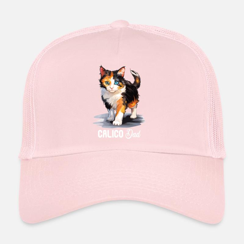 Chat calicot Chat porte-bonheur Casquette trucker 