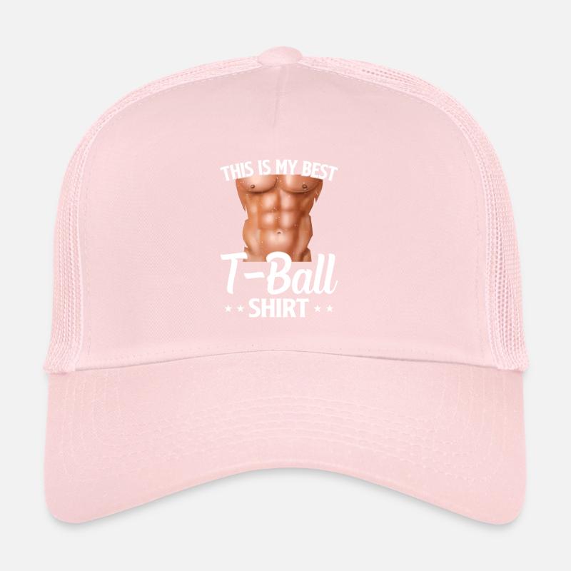 C’est ma meilleure chemise T-ball Tee-ball Player Tee-b Casquette trucker 