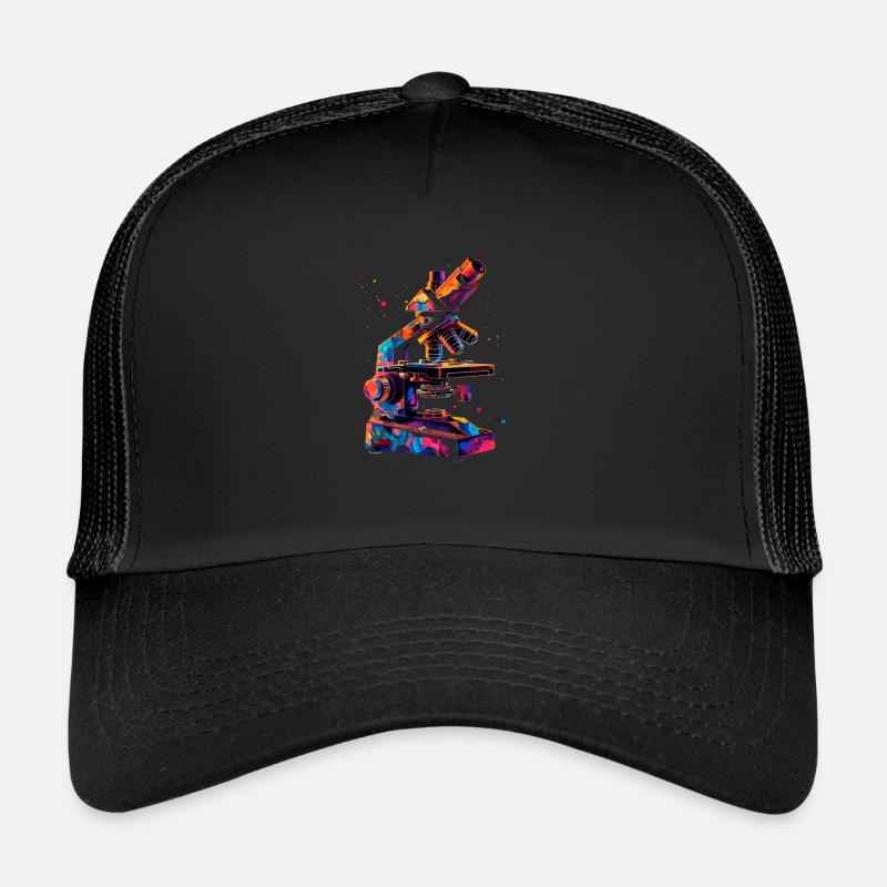 Microscopie Scientifique Biologiste Microscope Casquette trucker 