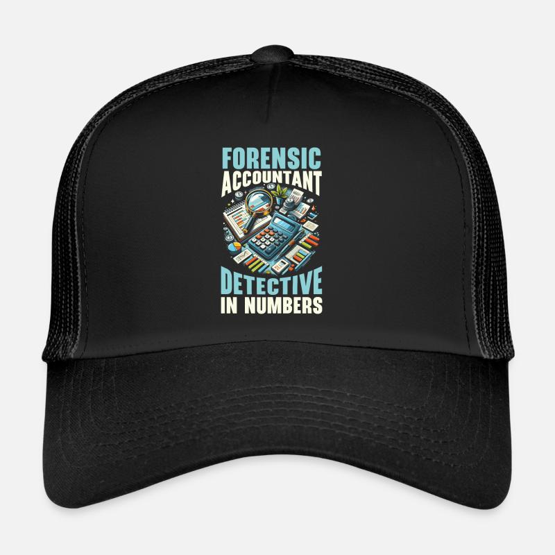 Forensischer Buchhalter Beruf Wirtschaftsprüfung Buchhaltung Trucker Cap