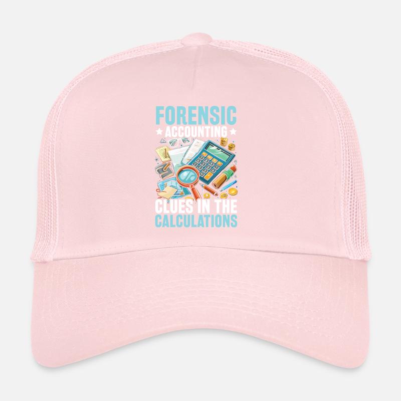 Forensic Accountant Profession Audit Accounting Trucker Cap