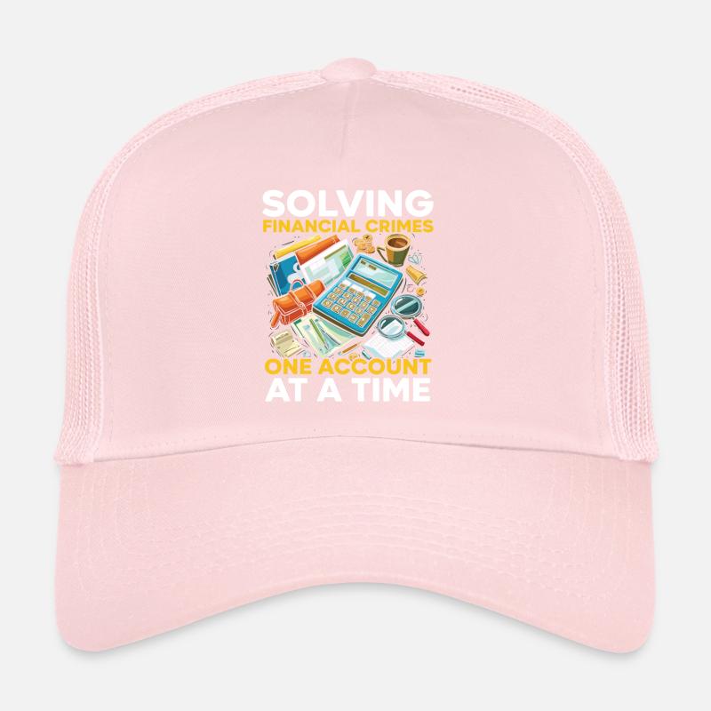 Forensic Accountant Profession Audit Accounting Trucker Cap