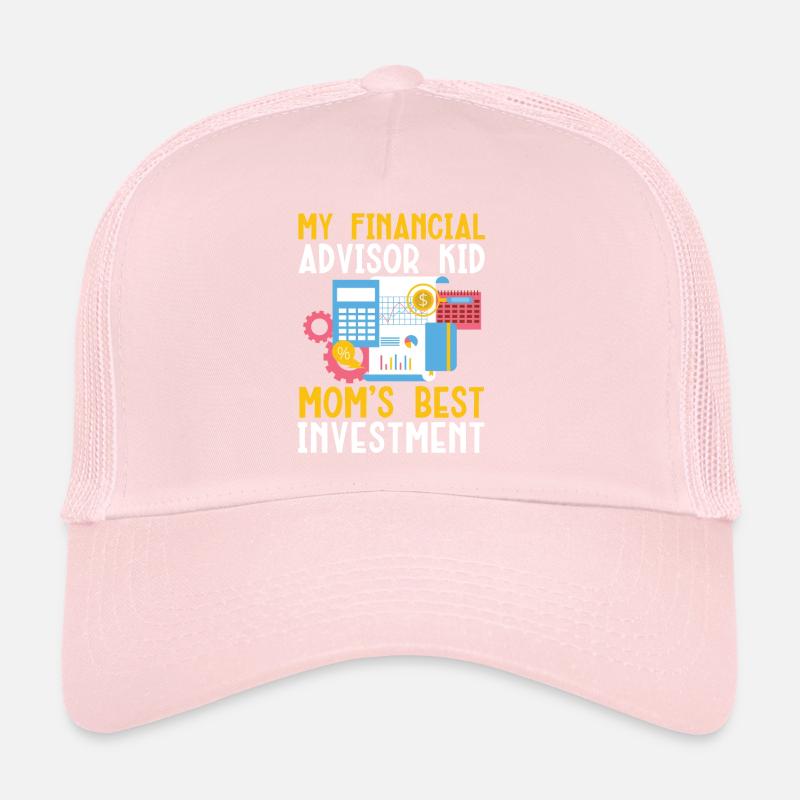 Mutter eines Finanzberaters Geldmanagement Trucker Cap