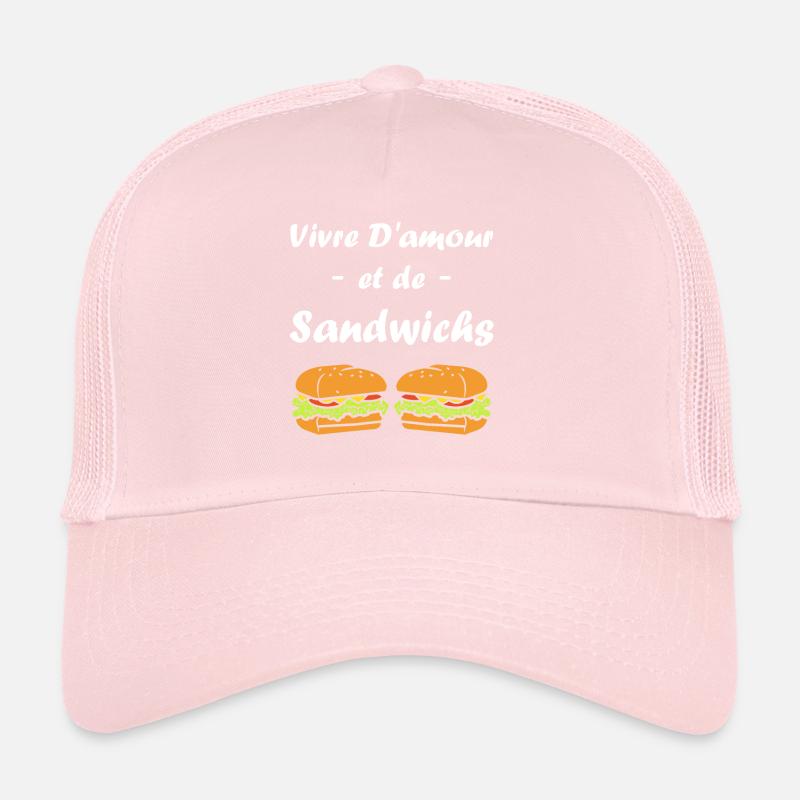 Humour sandwich Casquette trucker 