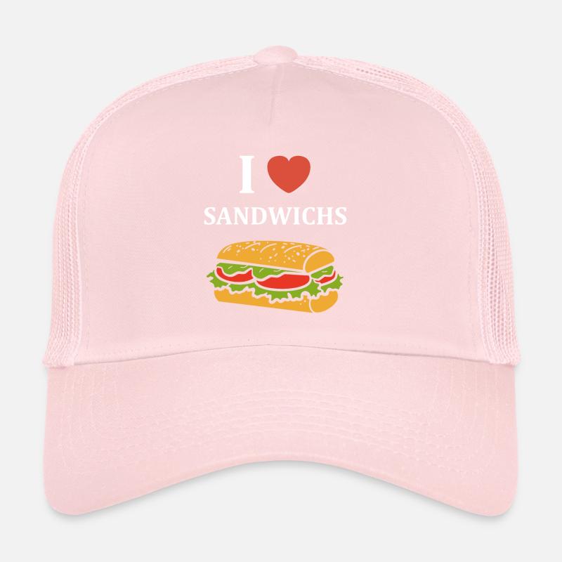 Humour sandwich Casquette trucker 