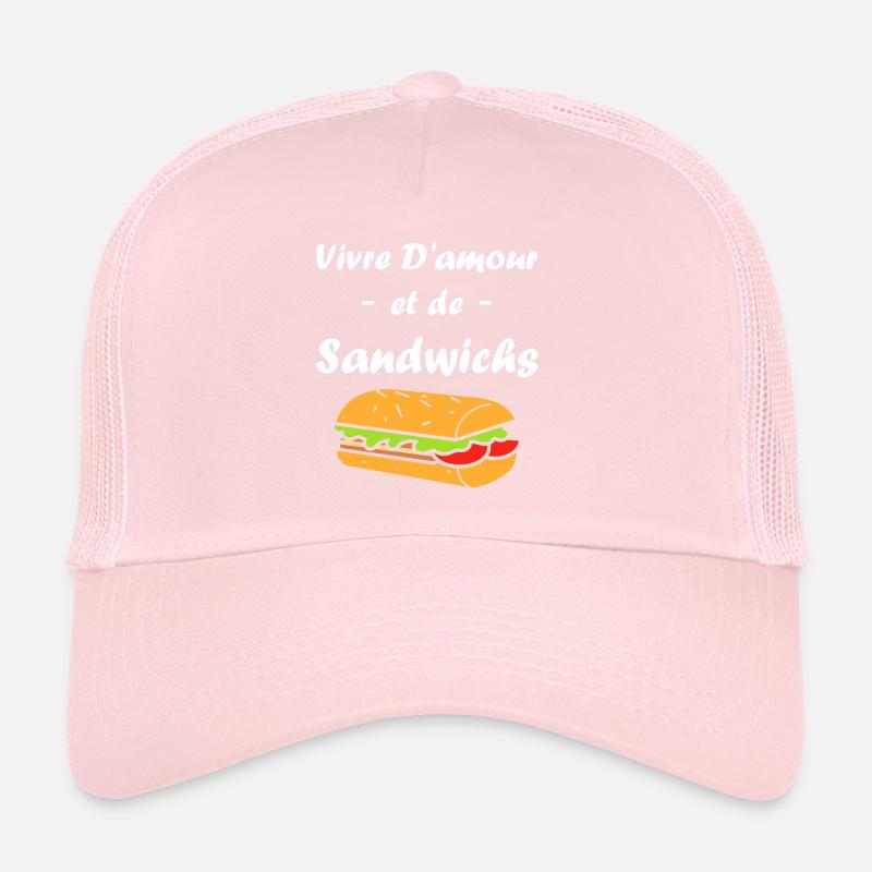 Humour sandwich Casquette trucker 