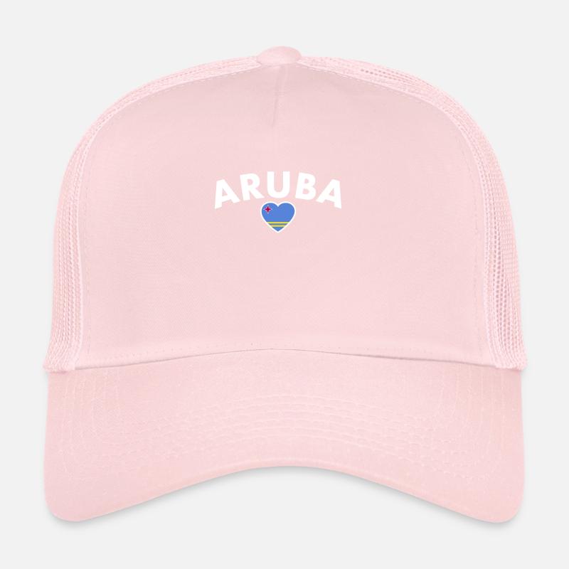 Aruba Aruba Drapeau Arubans Casquette trucker 