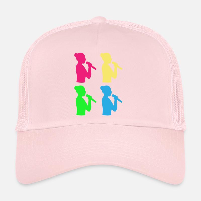 Chœur coloré variété chant - cadeau Casquette trucker 