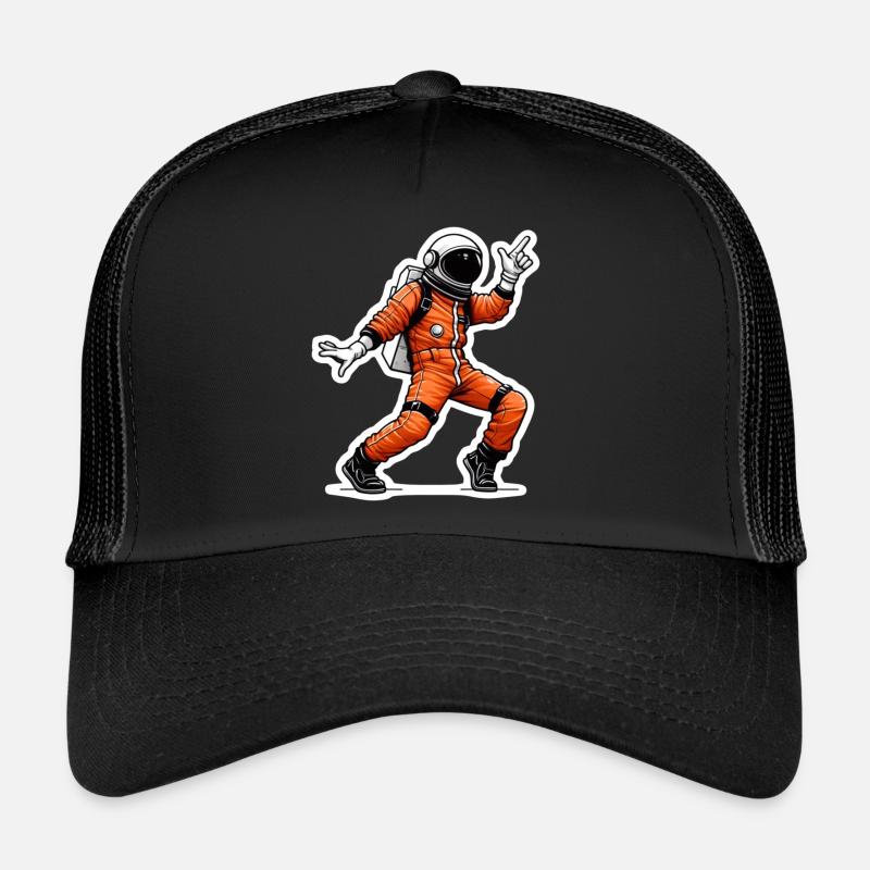 Dancing Spaceman Trucker Cap