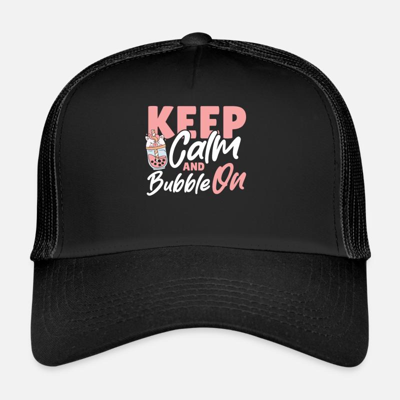 Boba Tea Thé Vert Matcha Casquette trucker 