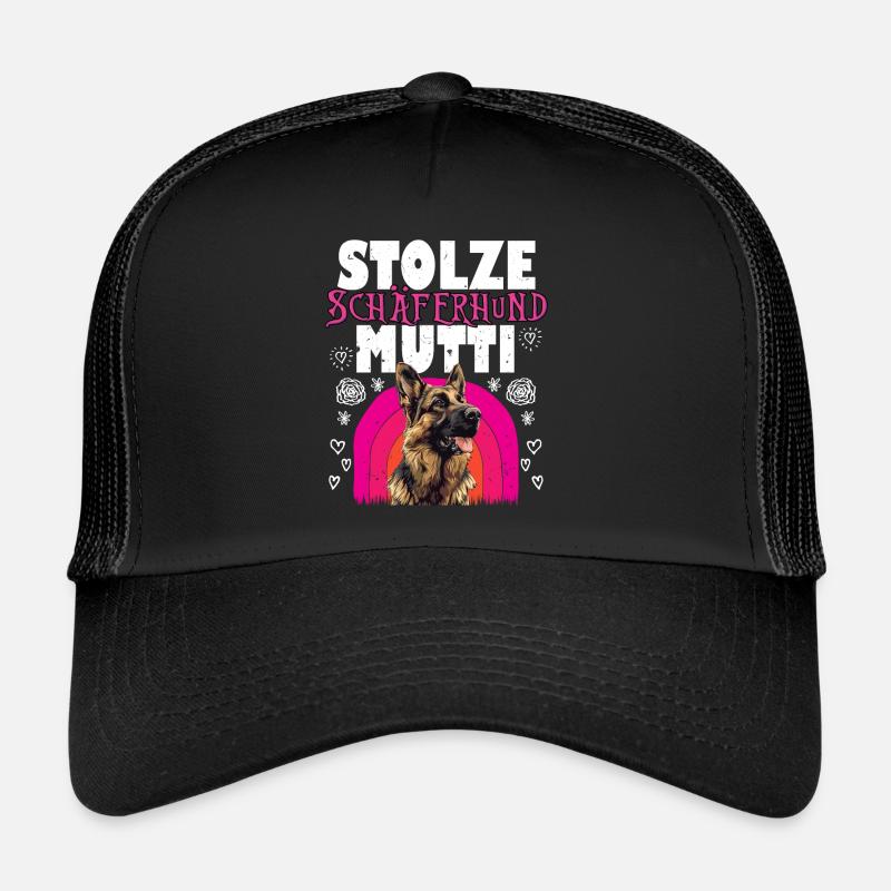 Hundemama STOLZE SCHÄFERHUND MUTTI Deutscher Trucker Cap