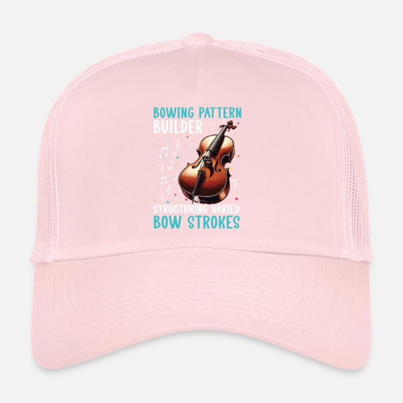 Professeur de violoncelle Violoncelliste musical Casquette trucker 