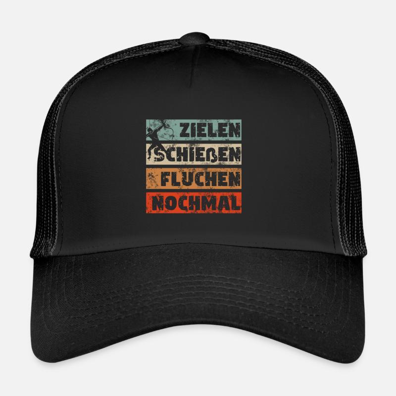 Archer Shirt: Aim, Hit, Repeat Trucker Cap