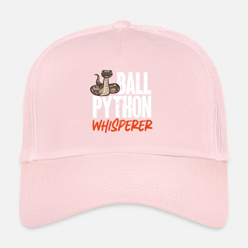Ball Python Snake King Python Casquette trucker 