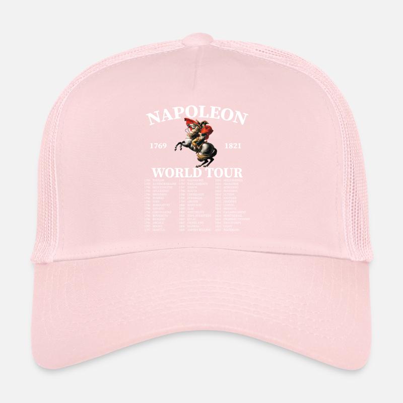 Tour du monde Napoléon Casquette trucker 