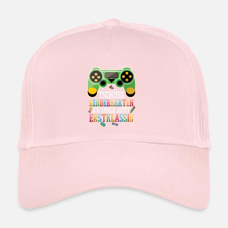 Bye bye la maternelle, je joue en première classe maintenant Casquette trucker 