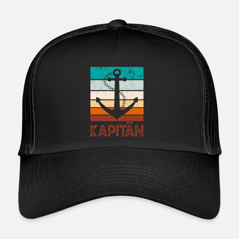 Sailboat, Motorboat, Captain, Sailor, Mom, Dad Trucker Cap