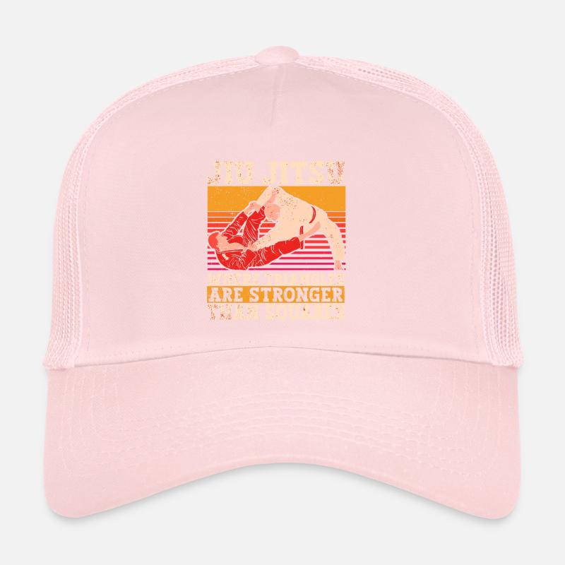 Brazilian Jiu Jitsu BJJ MMA Grappling Trucker Cap