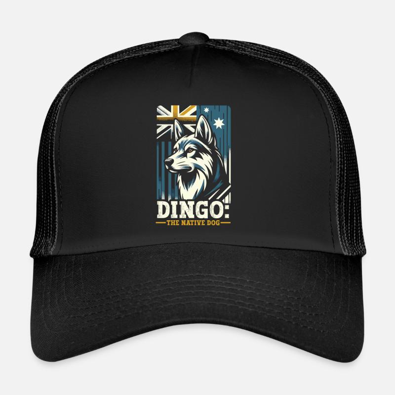 Chien Dingo Australie-Occidentale Australien Dingo Amoureux Casquette trucker 