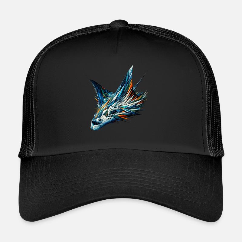 Polygone Art Stingray Poisson Stingrays Casquette trucker 