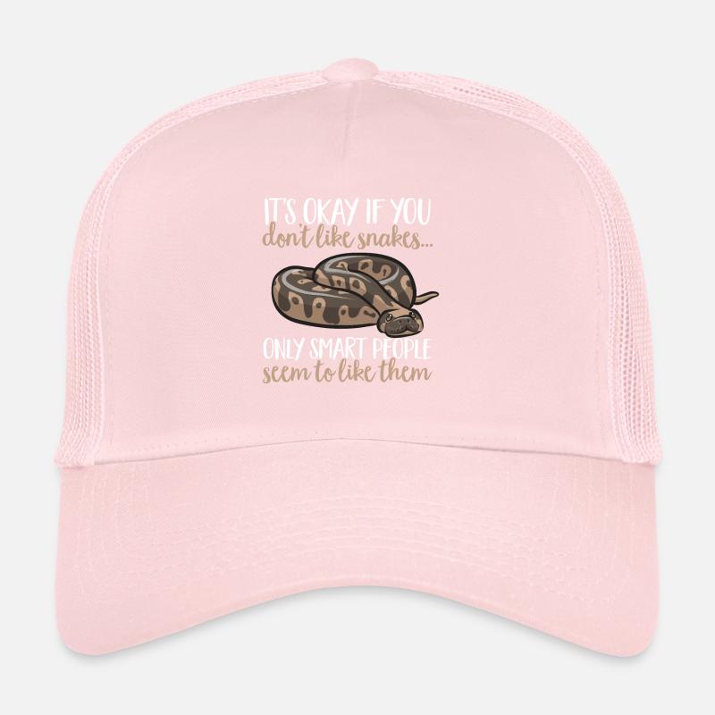 Ball Python Snake King Python Casquette trucker 